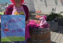 Author mum’s Unicorn with a difference