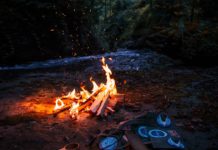 The joys of summer camping