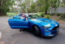 Boy driven to design cars gets a wild ride