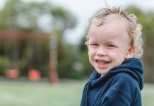 Little warrior shows plenty of heart