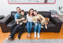 At home with leading theatre family