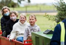 All aboard for a fun day out